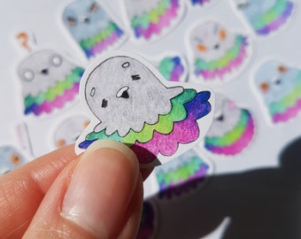 pigeon feelings current mood tracker sticker set