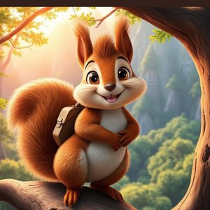 Freddie the Squirrel Children&#39;s E-book