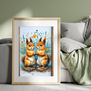 Squirrels love is in the air