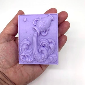 Zodiac Soap All Signs Available Aquarius water, birthday, February, January, star sign, air sign, Neptune, horoscope, astrology image 9