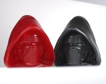 Kylo Ren Soap - Shower Bar, party favor, stocking stuffer, dark side, star wars, star wars party, sci fi, the force awakens, Darth Emo