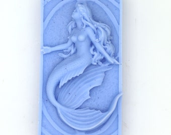 Mermaid Soap - Style #4 - fantasy creatures, siren, mermaid party, ocean, mythological, sea, aquatic, fish tale, fish tail, mermaid decor