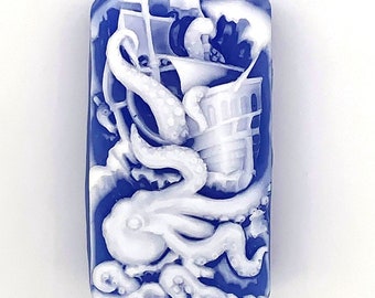 Release the Kraken! Soap - mythology, norse, sea monster, octopus, party favor, sea animal, ocean animal, aquatic animal, ships, iceland