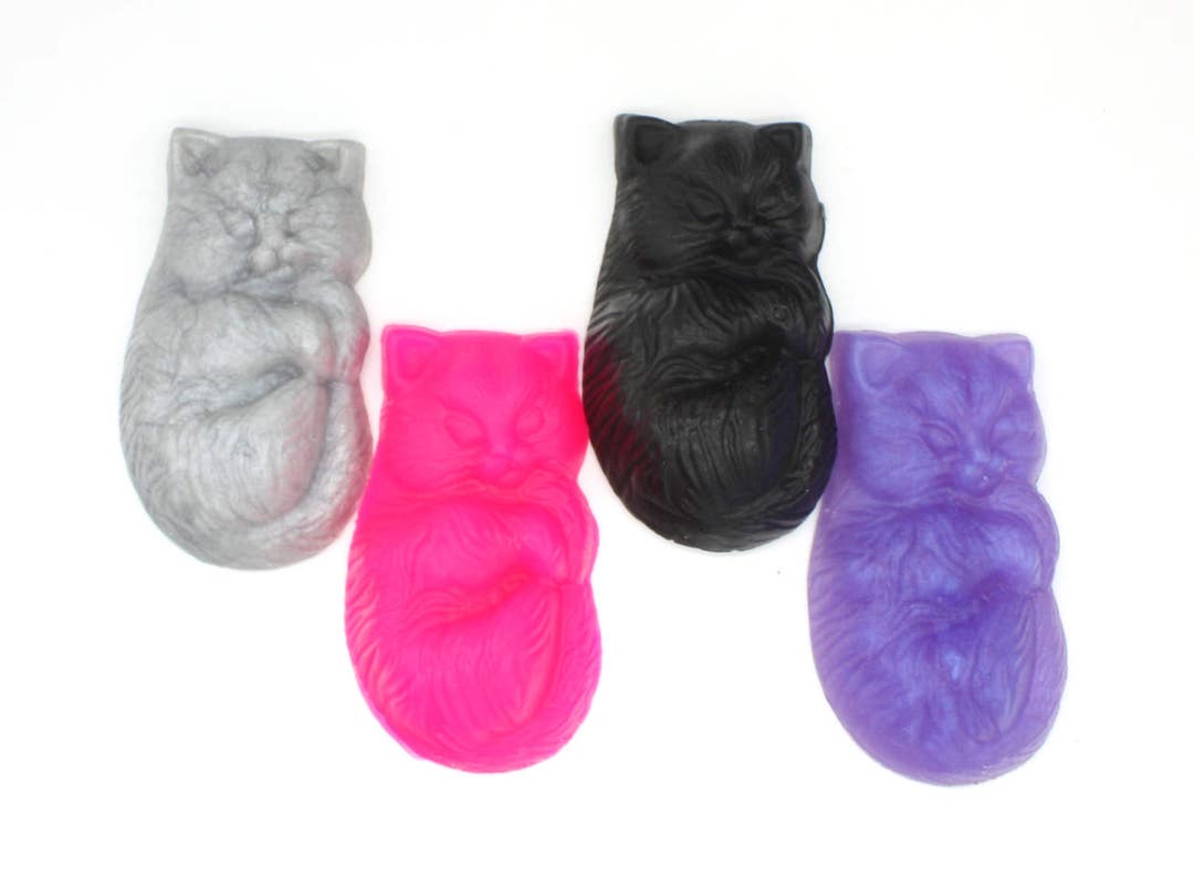 Set of 4 Kitten Soaps Cat Kittens Cat Lover New Pet New Etsy