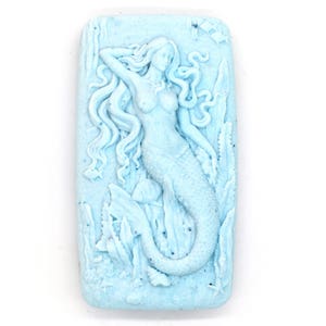 Mermaid Bath Bomb Style 2 mythological creatures, ocean, sea, fish, party favor, siren, bath fizzy, bath bombs, bath fizzies, image 1