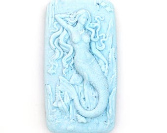 Mermaid Bath Bomb - Style 2 - mythological creatures, ocean, sea, fish, party favor, siren, bath fizzy, bath bombs, bath fizzies,