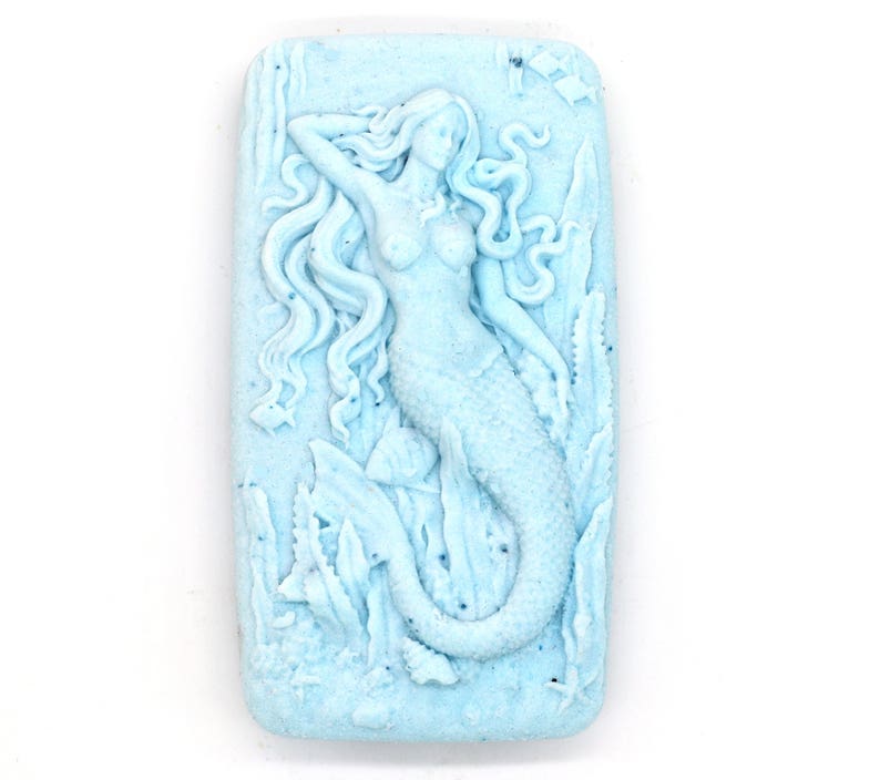 Mermaid Bath Bomb Style 2 mythological creatures, ocean, sea, fish, party favor, siren, bath fizzy, bath bombs, bath fizzies, image 1