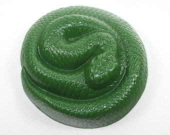 Coiled Snake Soap - reptile, halloween, slither, exotic pets, herp, herpetology, herpetologist, desert animals, soap for boys, party favor