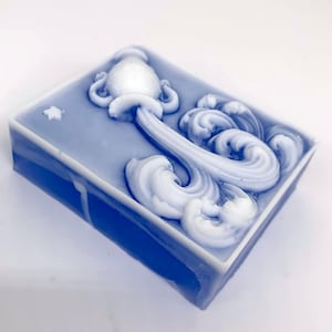 Zodiac Soap All Signs Available Aquarius water, birthday, February, January, star sign, air sign, Neptune, horoscope, astrology image 3