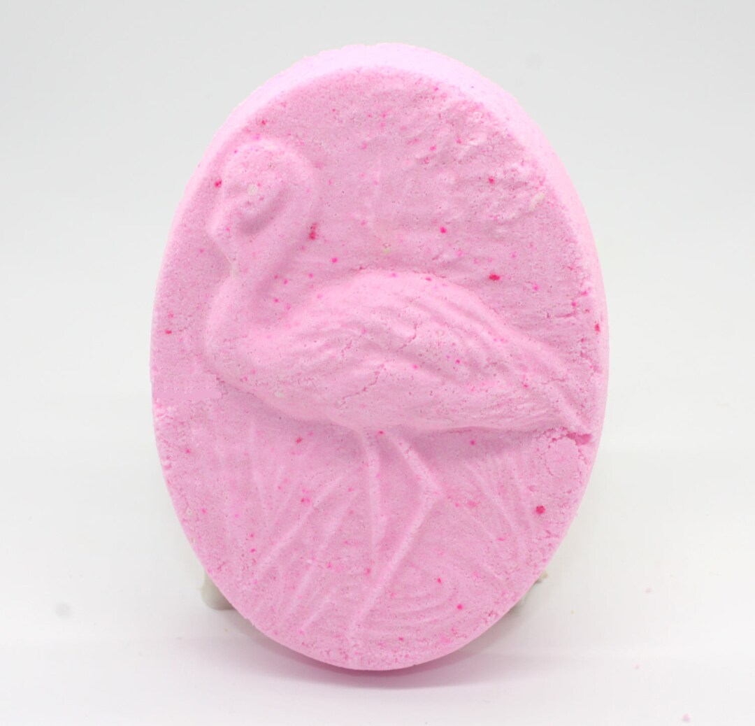 Flamingo Bath Bomb Bath Fizzy, Bath Fizzies, Party Favor, Tropical