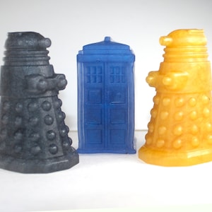 Timey Wimey Wishy Washy 3 Doctor Who Soaps science fiction, BBC, The Doctor, TARDIS, Dalek, regeneration, time travel, robots image 1