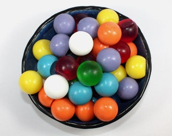 Soap Spheres - set of 45 - marbles, balls, circles, gumballs, single use, decorative, mothers day, graduation, party favor