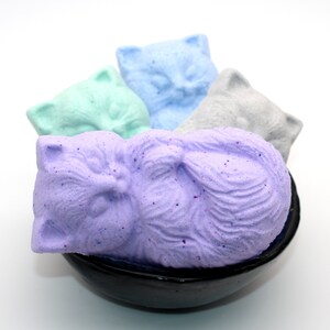 READY TO SHIP Kitten Bath Bomb Bath Fizzy, Immediate Shipping, Cat Bath ...