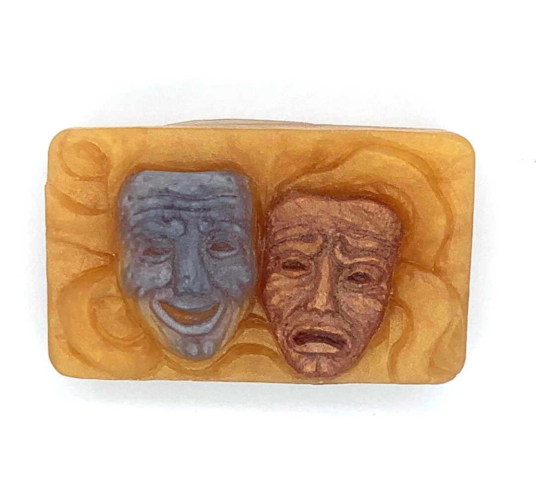 Comedy and Tragedy Masks Soap Theater Musical Broadway Etsy