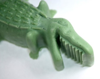 Alligator Skin?  No, Alligator Soap - reptile, crocodile, party favor, animal soap, herps, lizard, florida, florida gators, gators fan