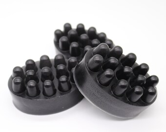 3 Deep Massage Soap Bars -  custom scent, custom color, spa, gift set, host gift, vegan, spa day, for guys, gift soap, long day, for men