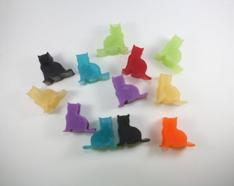 Itty Bitty Kitty Committee - 12 Guest Soaps - party favor, halloween, crazy cat lady, cat lover, kitten, cat mom, trick or treat, black cat