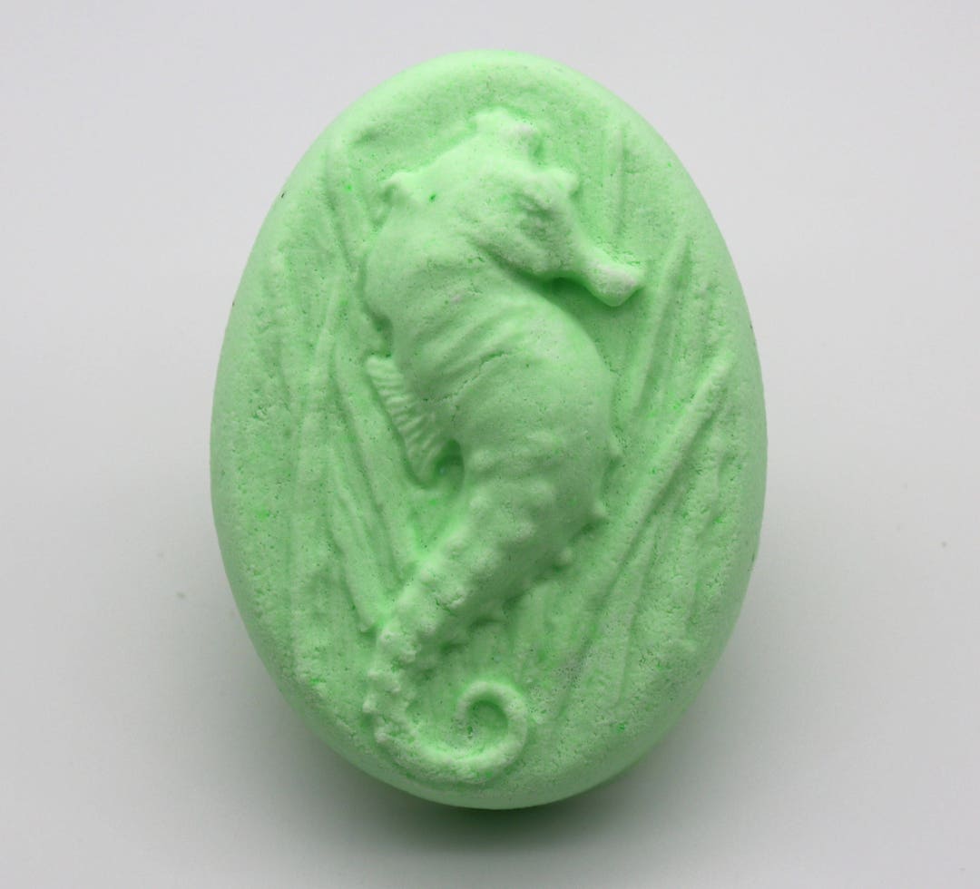 Large Seahorse Bath Bomb Bath Fizzy, Bath Bombs, Bath Fizzies, Party