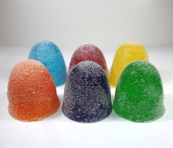 Gumdrop Soaps Set Of 6 Candy Sweets Sugar Candy Crush Etsy
