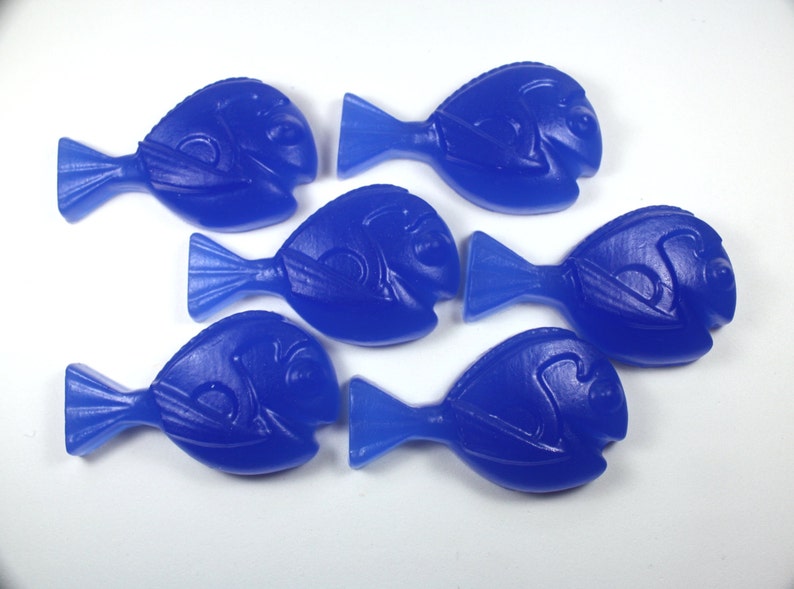 6 Blue Tang Fish Soaps - Dory, Finding Dory, fish soap, nemo, pa 6 Blue Tang Fish Soaps - Dory, Finding Dory, fish soap, nemo, pa