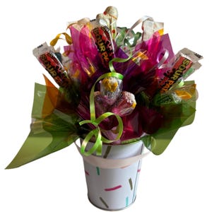 Tin Candy Bouquet