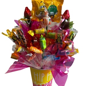 Hip Hip Hooray! Candy Bouquet