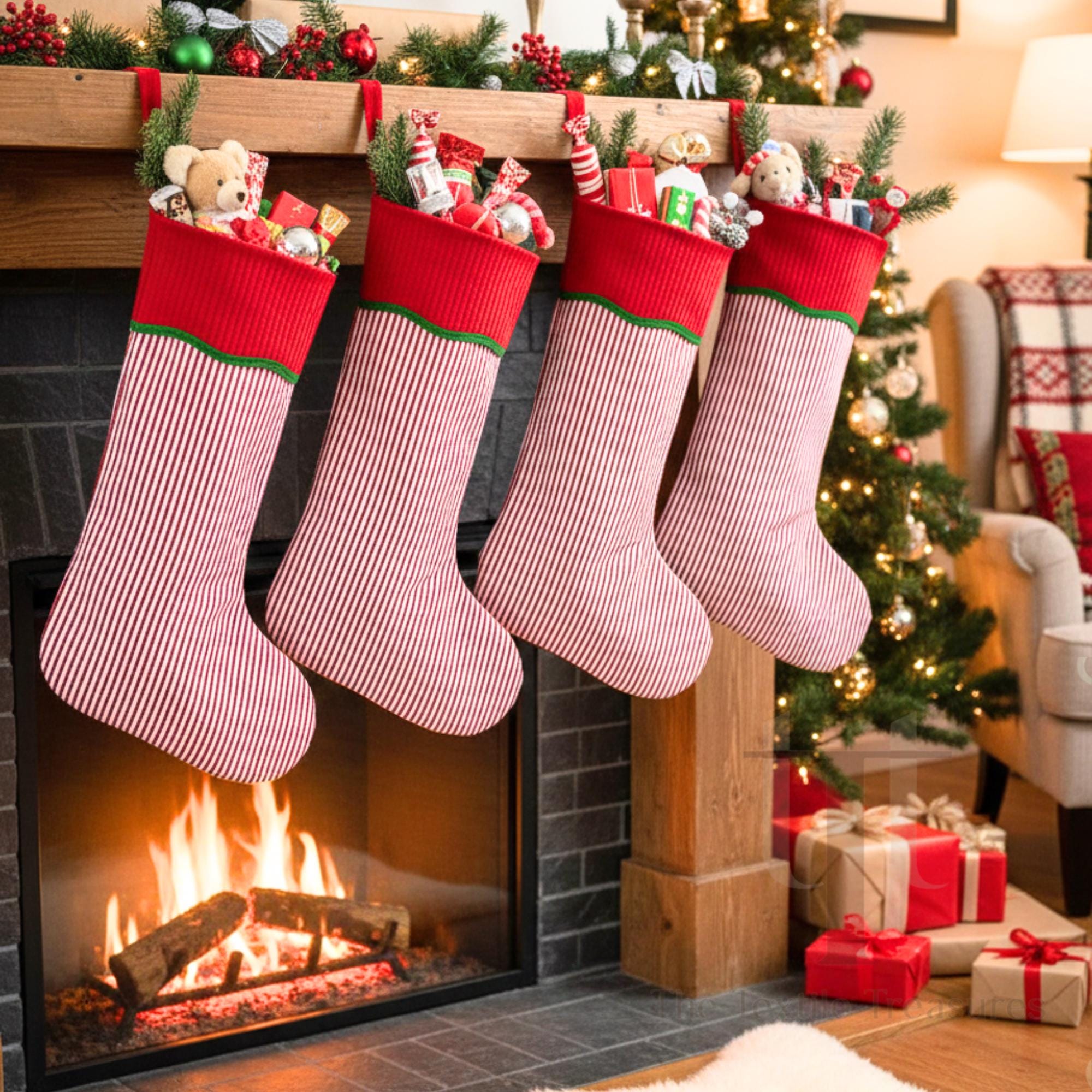 Decoración navideña de chimenea - Etsy México, image size:2000x2000