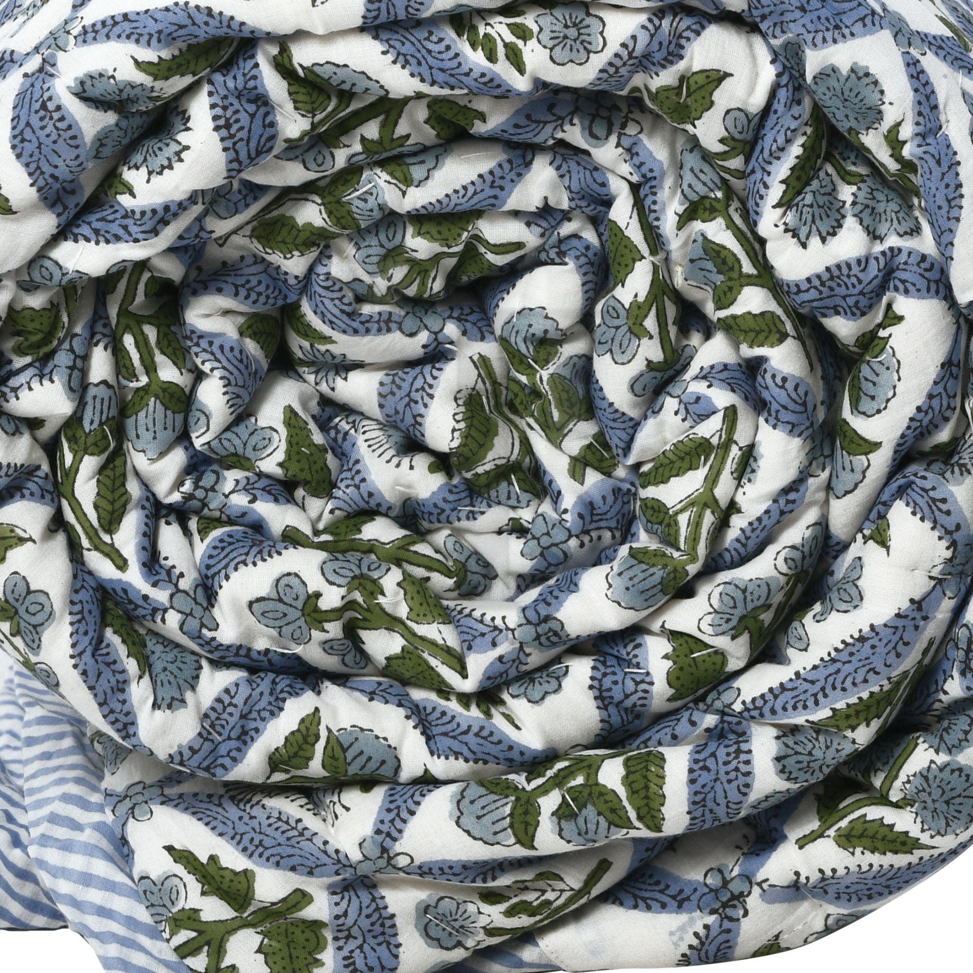 Blue Boho Blanket - Etsy