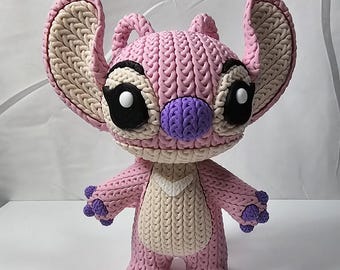 3D Printed Angel Crochet Style