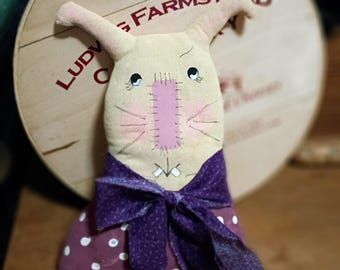 Spring Easter Country Buck-toith Bunny