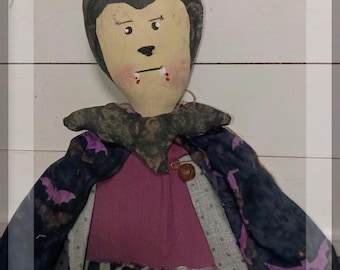 Mi muñeco primitivo de Drácula hecho para ti