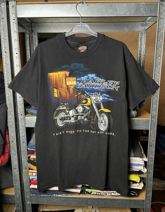 Vintage 1996 Harley Davidson Santa Barbara California T-shirt Size