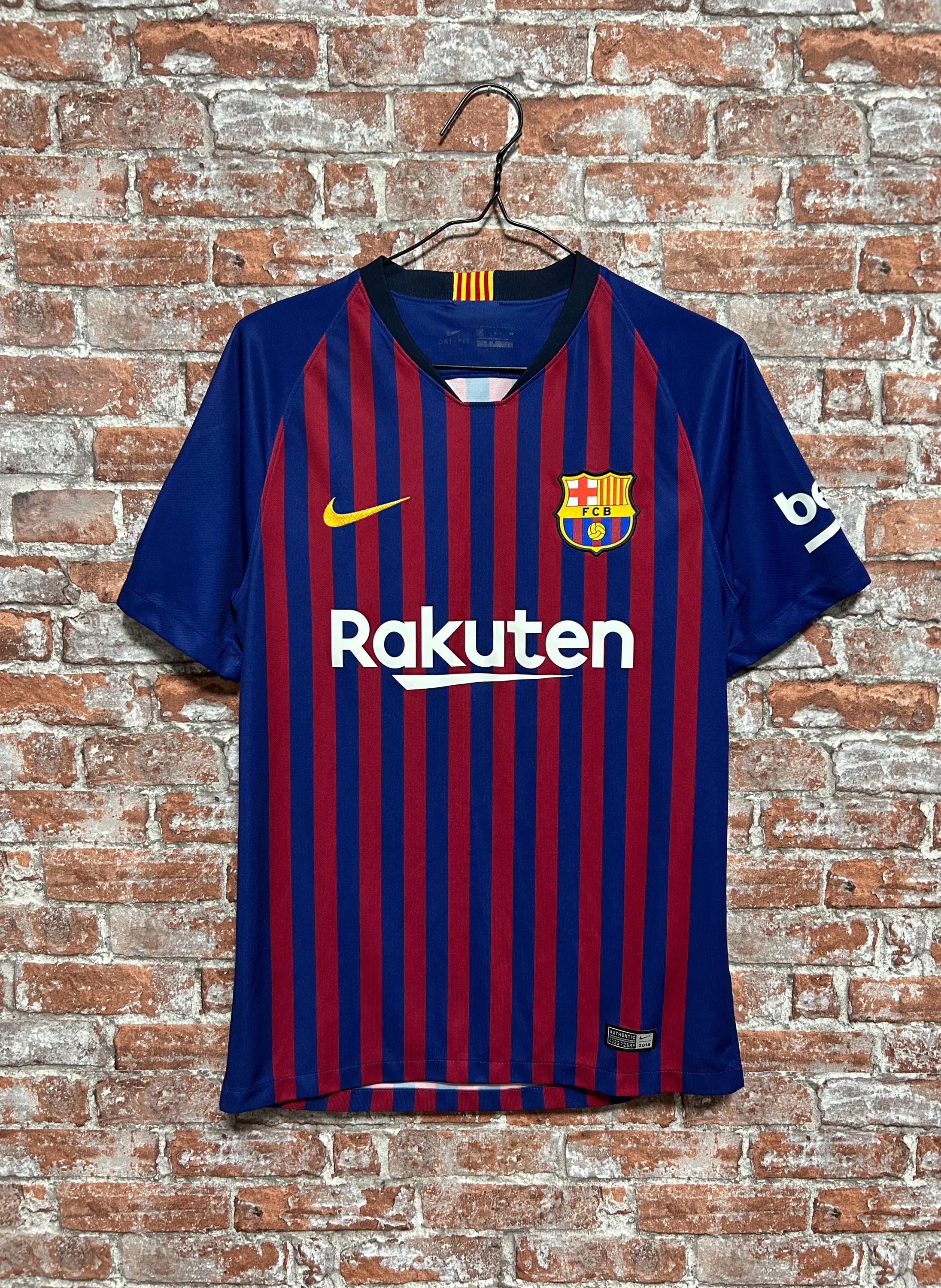 Vintage Barcelona 2018 2019 Nike Home Football Soccer Jersey Shirt