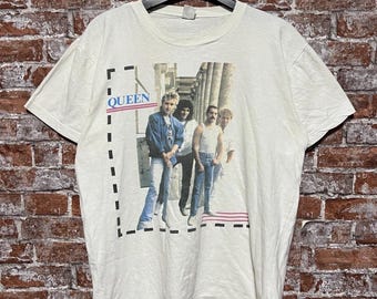 レア　ヴィンテージ QUEEN ラグランTシャツ　ロック　バンド　クイーン VENCE EXCHANGE｜Queen クイーン フォトツアーラグランT | Rakuten