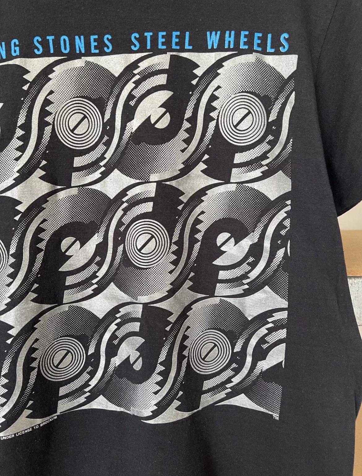 ヴィンテージ ザ・ローリング・ストーンズ 1989 ロックバンドツアー T