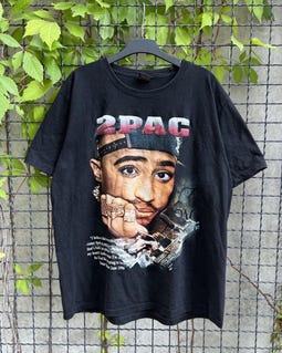Vintage 1971-1996 2pac Memorial Rap Tshirt - Etsy