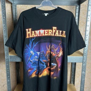 Hammerfall T Shirt - Etsy Finland
