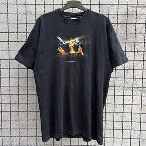 Maglietta vintage del 1999 con il cartone animato Chicken Run
