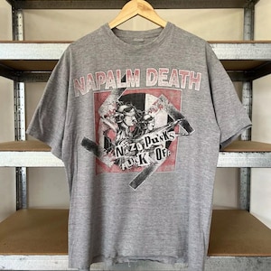 Vintage 1993 Napalm Death Napalm Death Rock Band T-shirt