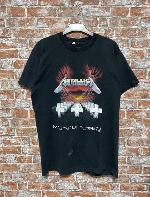 1987年製ヴィンテージ メタリカ マスター・オブ・パペッツ Tシャツ
