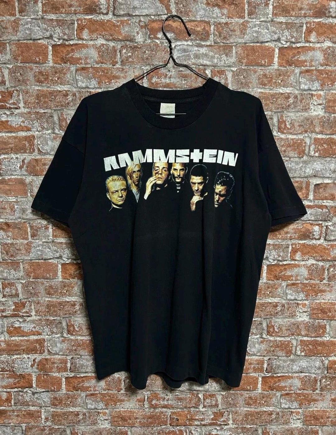 Vintage 90s Rammstein Rock Band T-shirt Size XL - Etsy