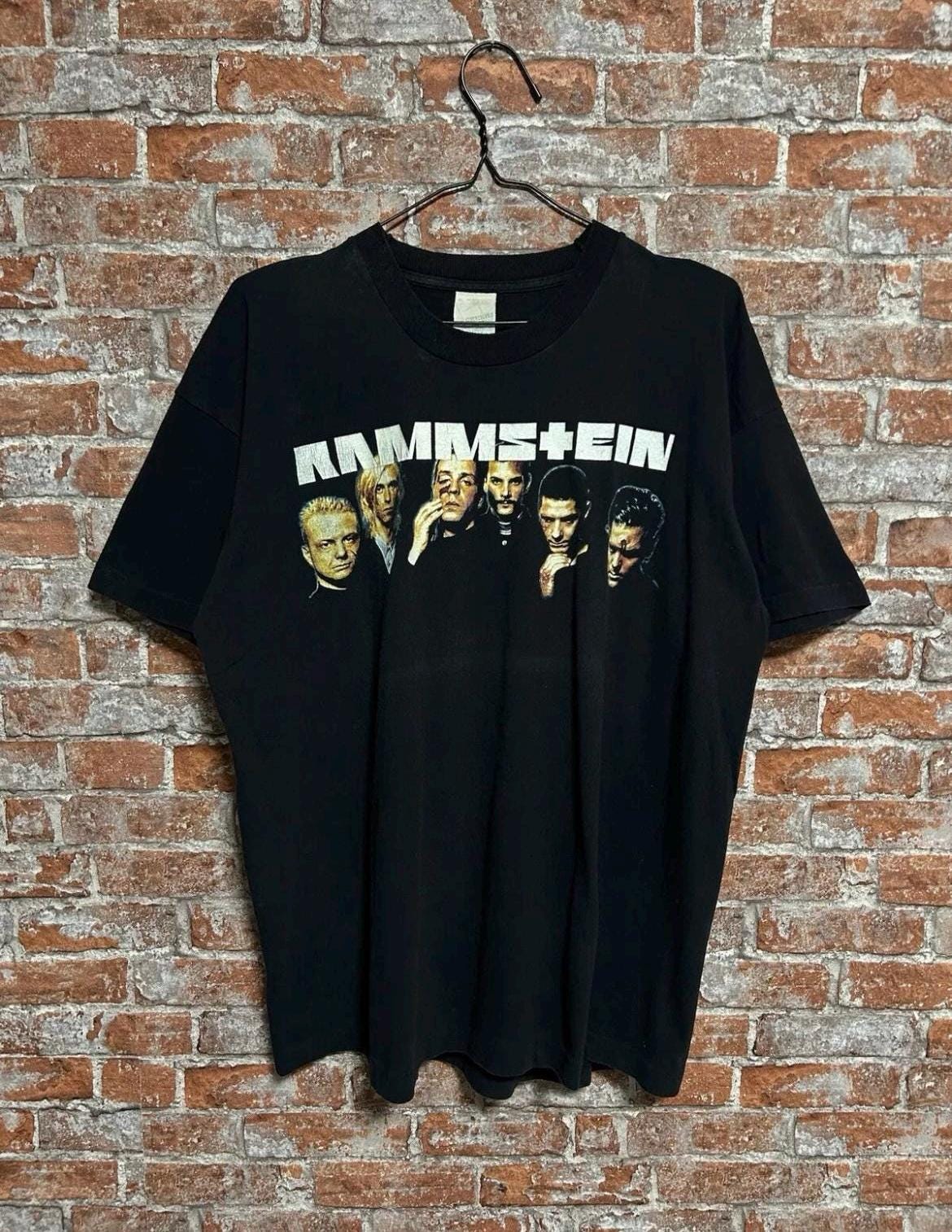 Vintage 90s Rammstein Rock Band T-shirt Size XL - Etsy