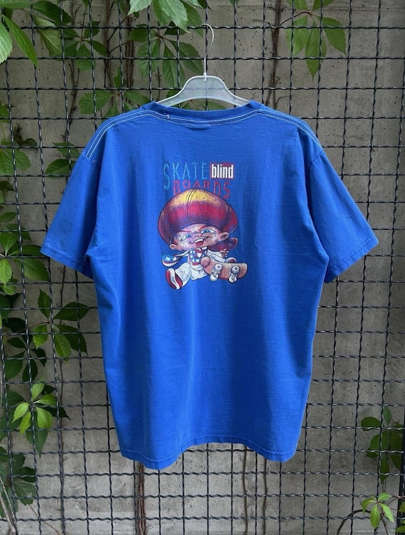 Vintage 90s Blind Skateboards Graphic T-shirt Size L-XL - Etsy
