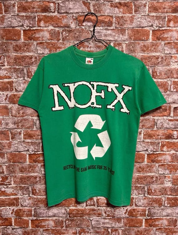 Vintage 2000s NOFX Punk Rock Band T-shirt Size S - Etsy