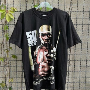 Vintage 2003 50 Cent Get Rich or Die Tryin Rap T-shirt Size L - Etsy
