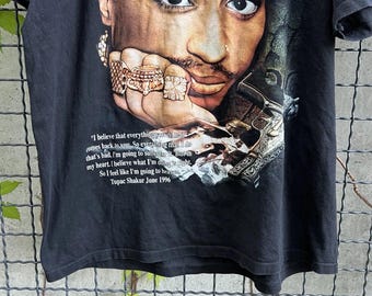 Vintage 1971-1996 2pac Memorial Rap Tshirt - Etsy