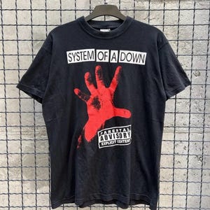 Vintage 1990 s System of a Down Rock Band Tshirt