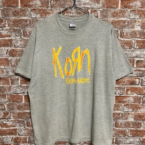 Vintage 2002 Korn Tour Rock Band T-shirt Size L