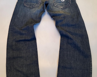 Pantalones vaqueros holgados de mezclilla estilo vintage Y2K de Pepe Jeans, talla 32x34.