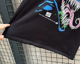 Vintage 1995 Venom Marvel Comis Spider Man T-shirt - Etsy